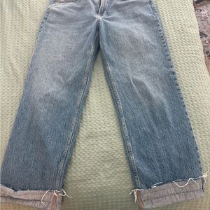 Abercrombie & Fitch Light Blue Boyfriend Jeans
